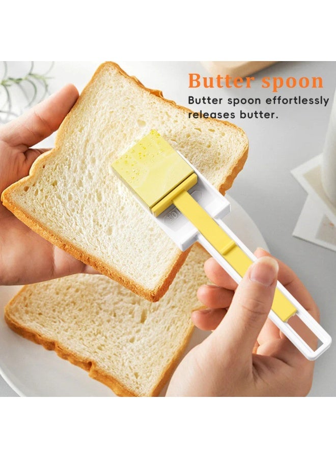 Bukela Butter Dividing Storage Box With Lid Cheese Box Butter Holder Refrigerator Freshness Keeper Container Cheese Keeper Box (Black） - Image 4