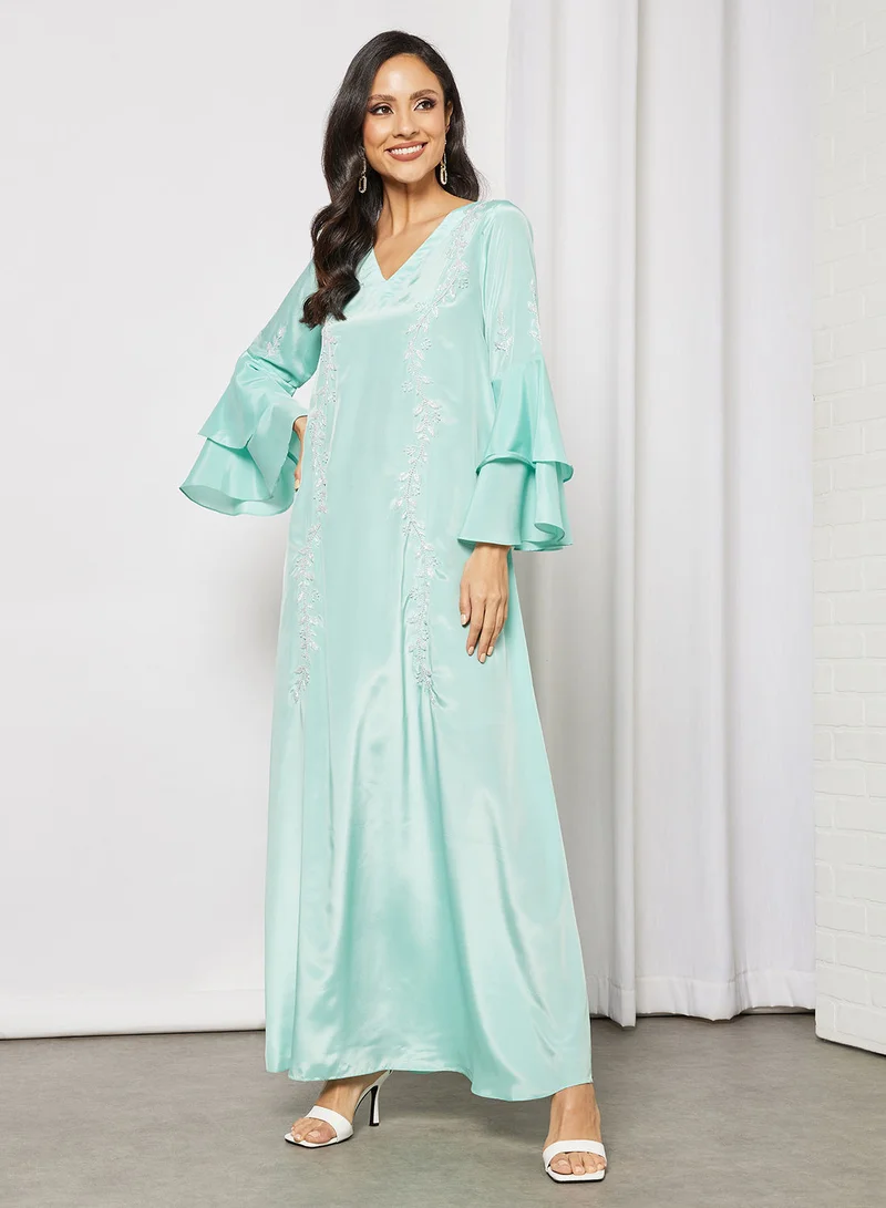 THE ARAB STUDIO Embellished Kaftan