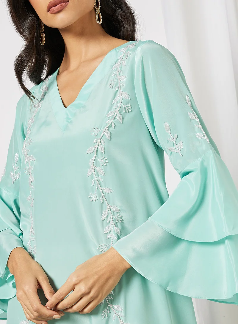 THE ARAB STUDIO Embellished Kaftan