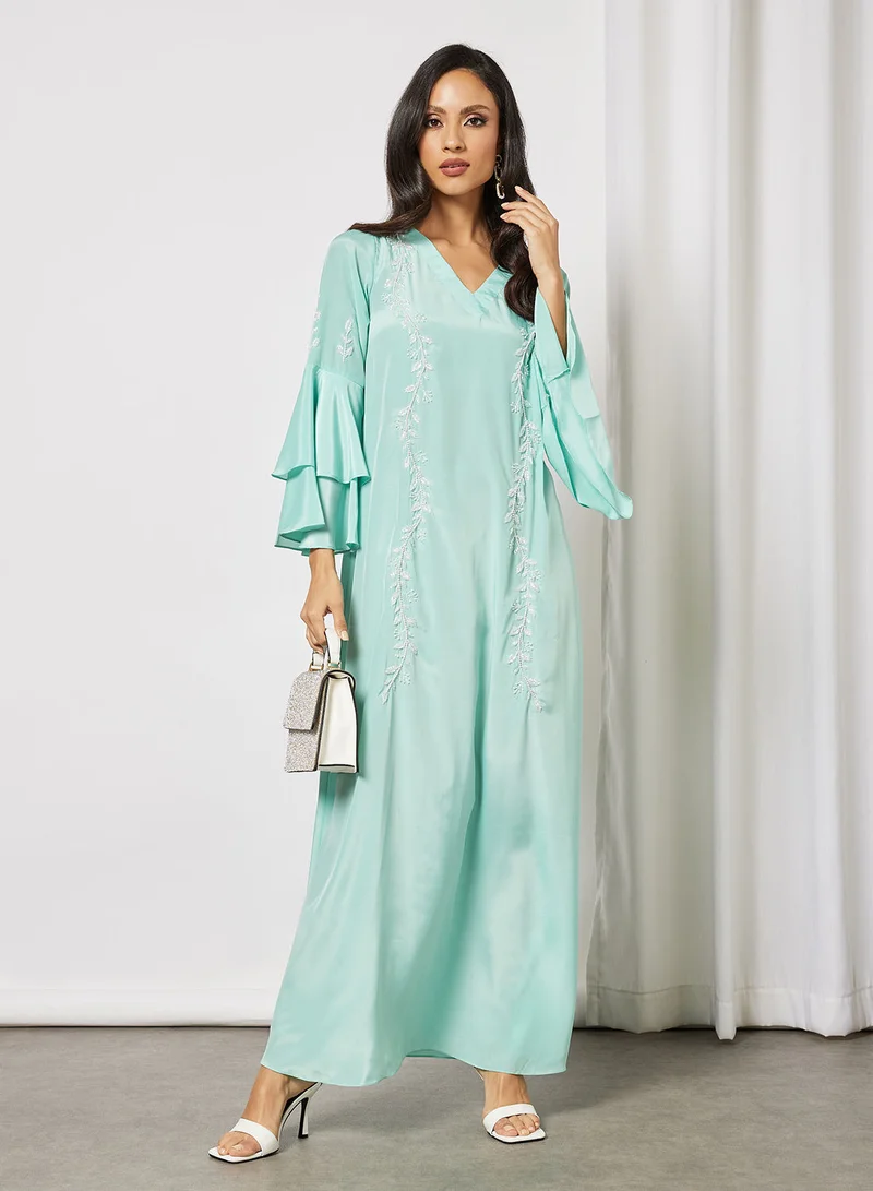 THE ARAB STUDIO Embellished Kaftan