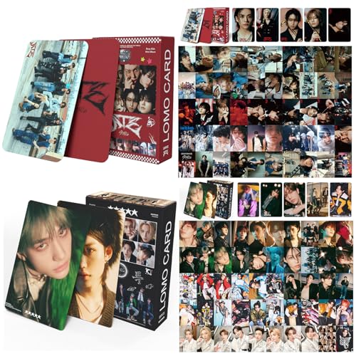 KPOPBP 5 Star Album Merch Gift Box Set including 110 PCS Photocards, 16pcs Transparent Cards, 180pcs Laptop Stickers, Keychain, Lanyards and Tape Rolls, Gift for SKZ Fans - Image 2