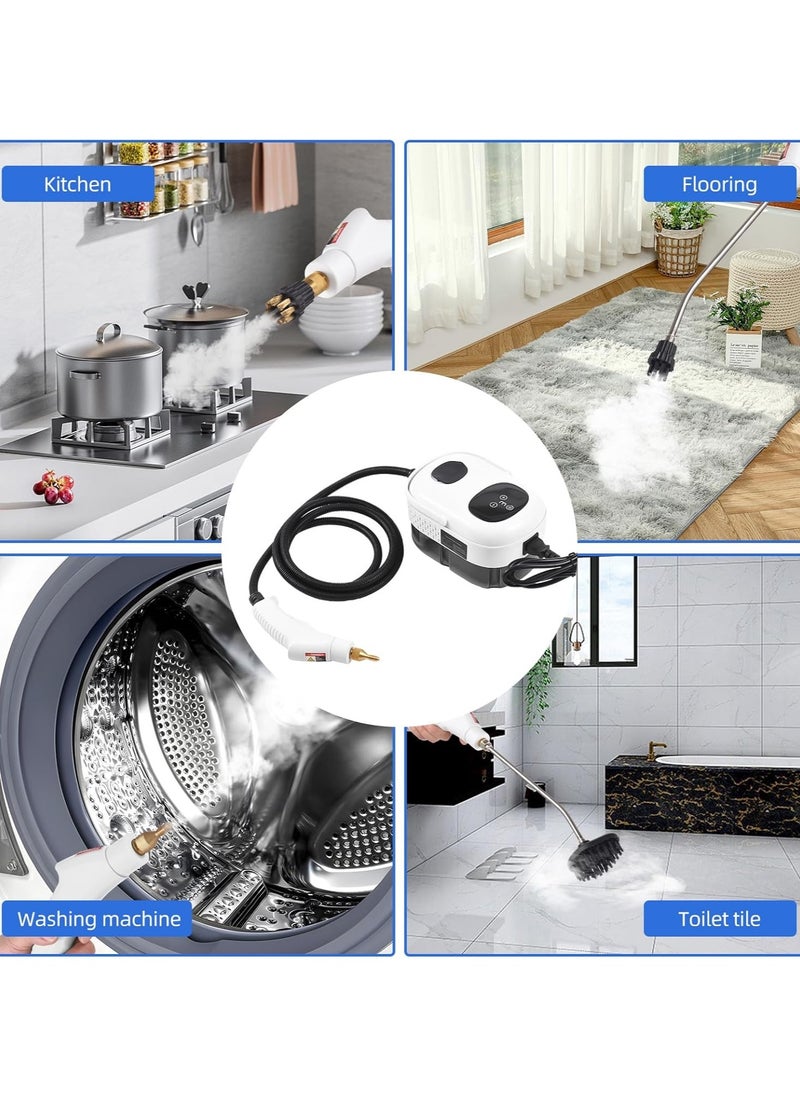 ARNOTEC Handheld Steamshot Cleaner with Smart Touch Screen,High Pressure Steamer for Cleaning,1200ML Water Tank, Steam Cleaner for Home, Car, Shower, Kitchen, Bathroom, Grout, and Tile  - Image 5
