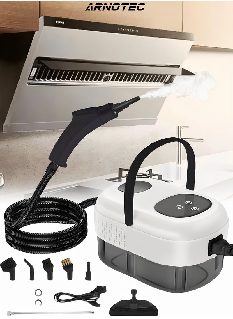 ARNOTEC Handheld Steamshot Cleaner with Smart Touch Screen,High Pressure Steamer for Cleaning,1200ML Water Tank, Steam Cleaner for Home, Car, Shower, Kitchen, Bathroom, Grout, and Tile  - Image 1