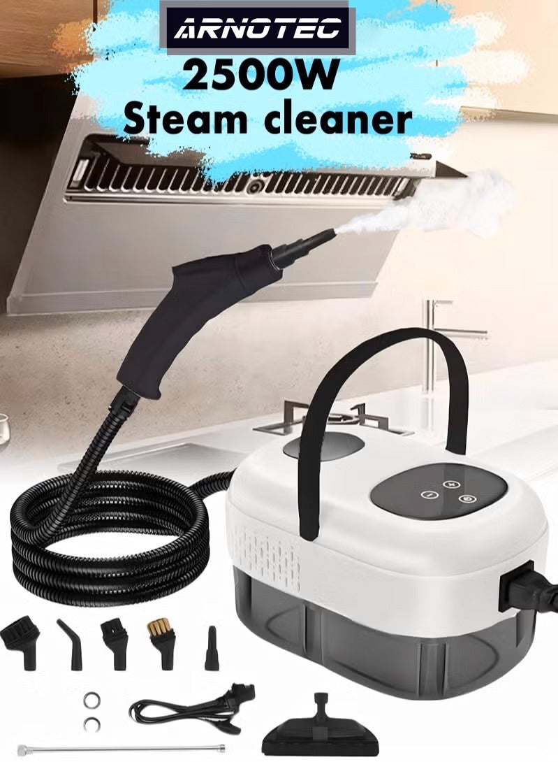 Handheld Steamshot Cleaner with Smart Touch Screen,High Pressure Steamer for Cleaning,1200ML Water Tank, Steam Cleaner for Home, Car, Shower, Kitchen, Bathroom, Grout, and Tile