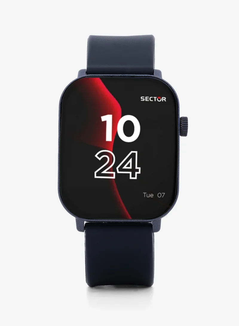 Sector S-07 collection Men's Black Silicon Smart watch - R3251552001