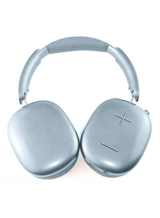 CATANES Air Max Pro Wireless Over Ear Headphones with Active Noiose Cancellation and Built-in Mi, Comfortable and Lightweight - Blue - Image 5