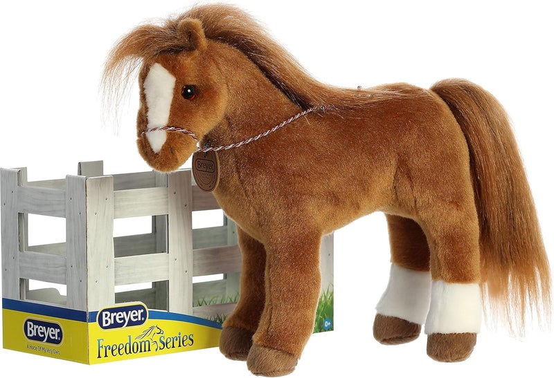 Breyer Aurora Exquisite Breyer Quarter Horse Stuffed Animal  Realistic Detailing  Imaginative Play  Brown 13 Inches - Image 5