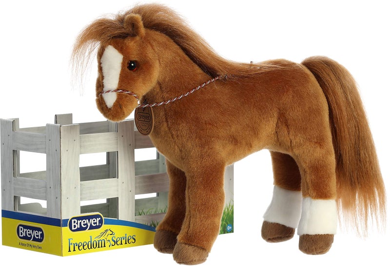 Breyer Aurora Exquisite Breyer Quarter Horse Stuffed Animal  Realistic Detailing  Imaginative Play  Brown 13 Inches - Image 3