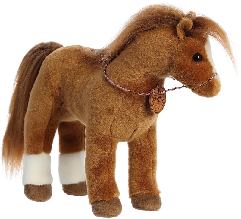 Breyer Aurora Exquisite Breyer Quarter Horse Stuffed Animal  Realistic Detailing  Imaginative Play  Brown 13 Inches - Image 2