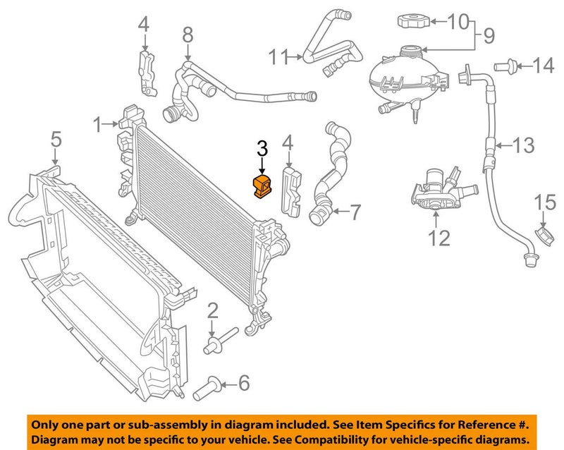 MOPAR 68202040AA - Isolator Radiator - Image 2