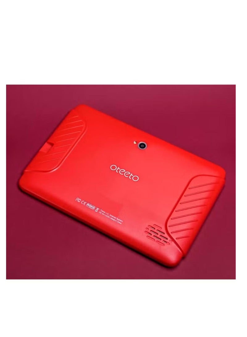 Oteeto Kids Tab 4  7inch Red 4GB 128GB  WiFi - International Version - Image 2
