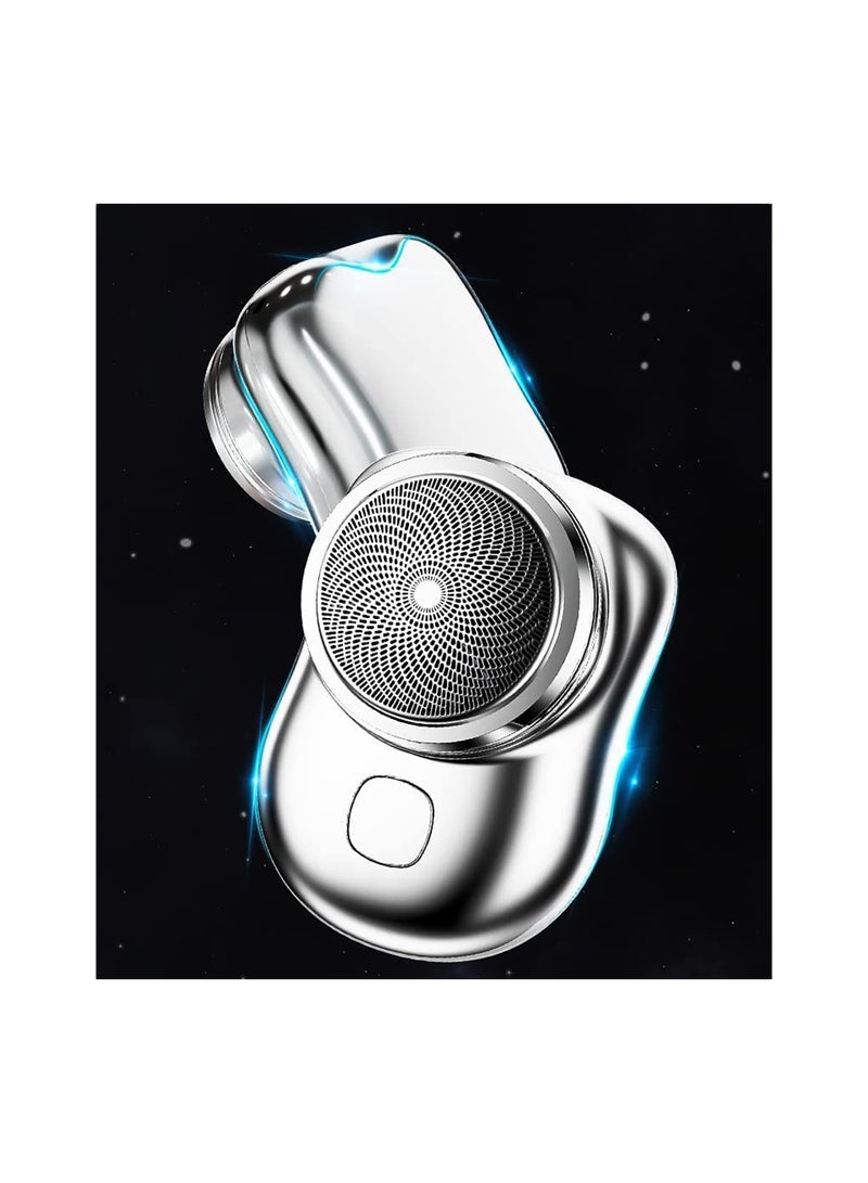 Suntown Portable Electric Shaver, Electric Razor for Men, Mini-Shave,Pocket Size Portable Shaver,Beard Trimmer for Men, Hair Clippers & Hair Trimmer,Wet and Dry Mens Razor for Home,Car,Travel - Image 4