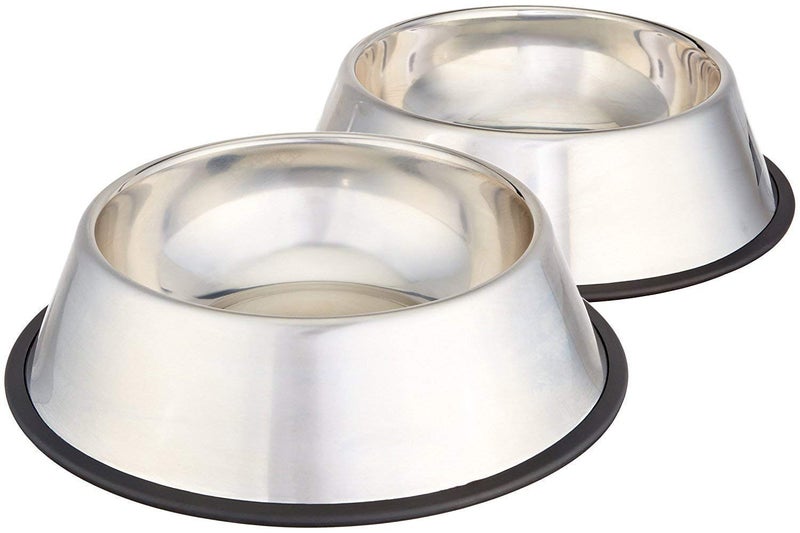 Royale Dog Stainless Steel Dog Feeding Bowl - 700 ml (Buy 1 Get 1 Free) - Image 1
