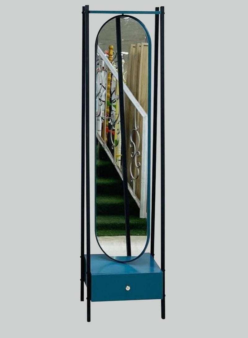 Living Floor Full Length Mirror with Holder 175*40*45cm - Image 1