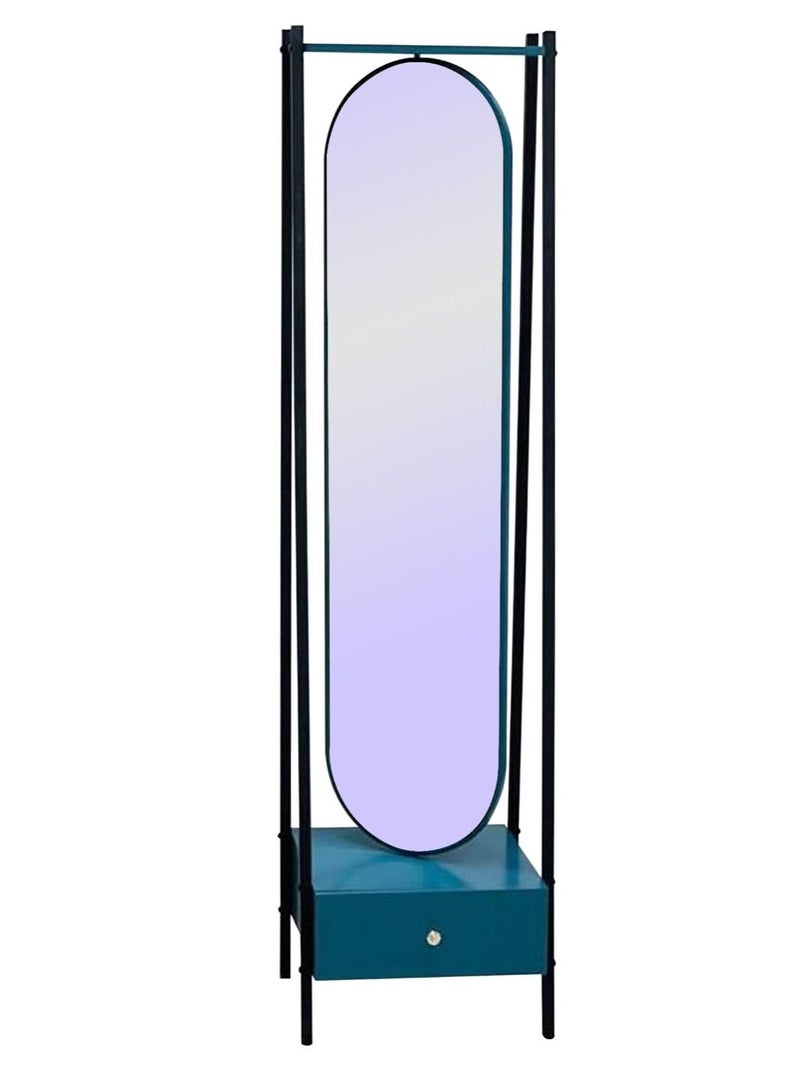 Living Floor Full Length Mirror with Holder 175*40*45cm - Image 2