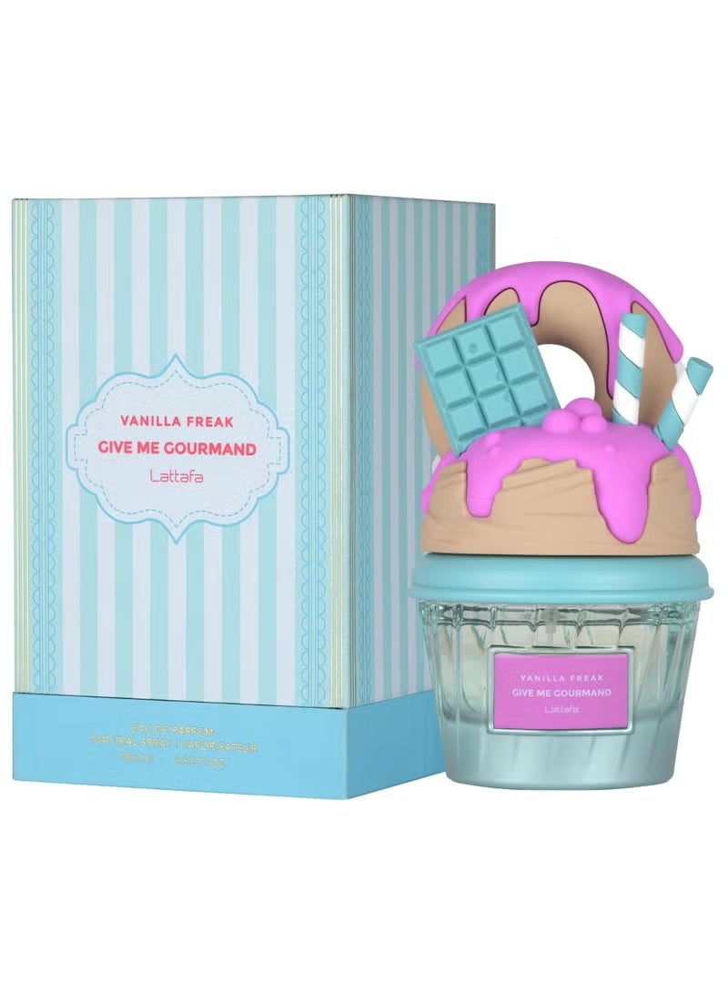 Lattafa Vanilla Freak Give Me Gourmand Eau De Parfum, 75ml - Image 2