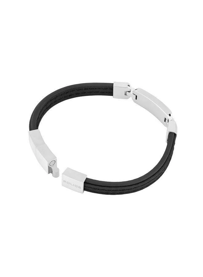 Police Layerlock Leather Band Leather Bracelet for Men