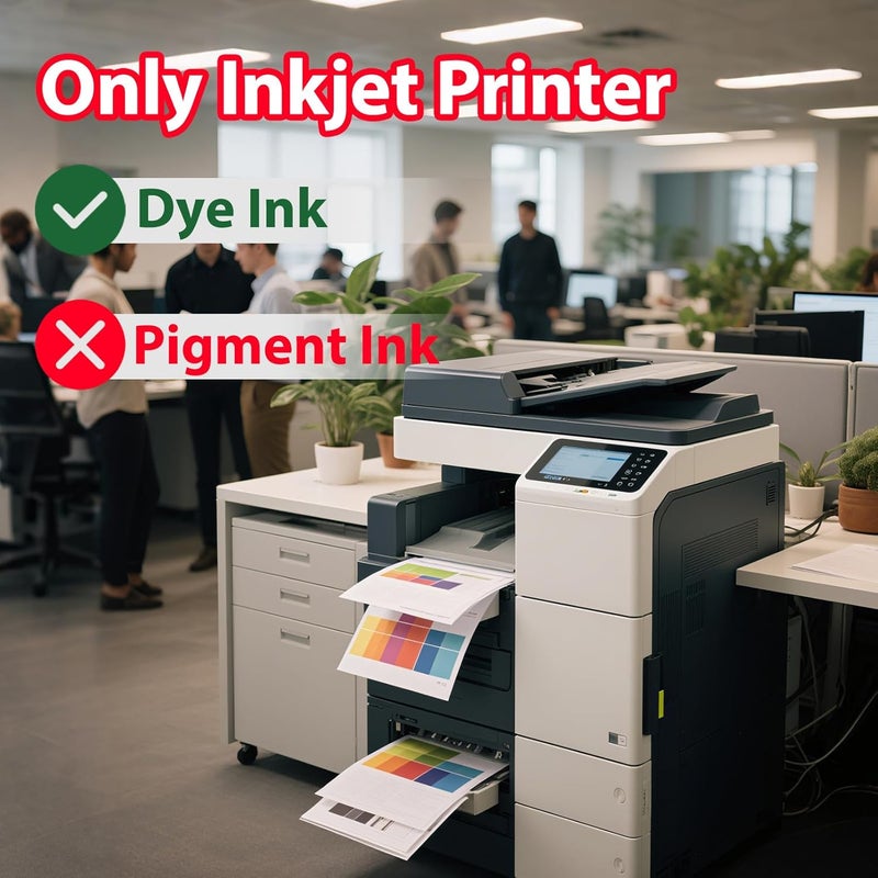 Uinkit Glossy Inkjet Photo Paper 8.5x14 Legal Size, 48lb 180gsm, 100 Sheets - Professional Photographic Quality, Compatible with Dye Ink Inkjet Printers, High-Gloss Finish for Vibrant Prints - Image 3