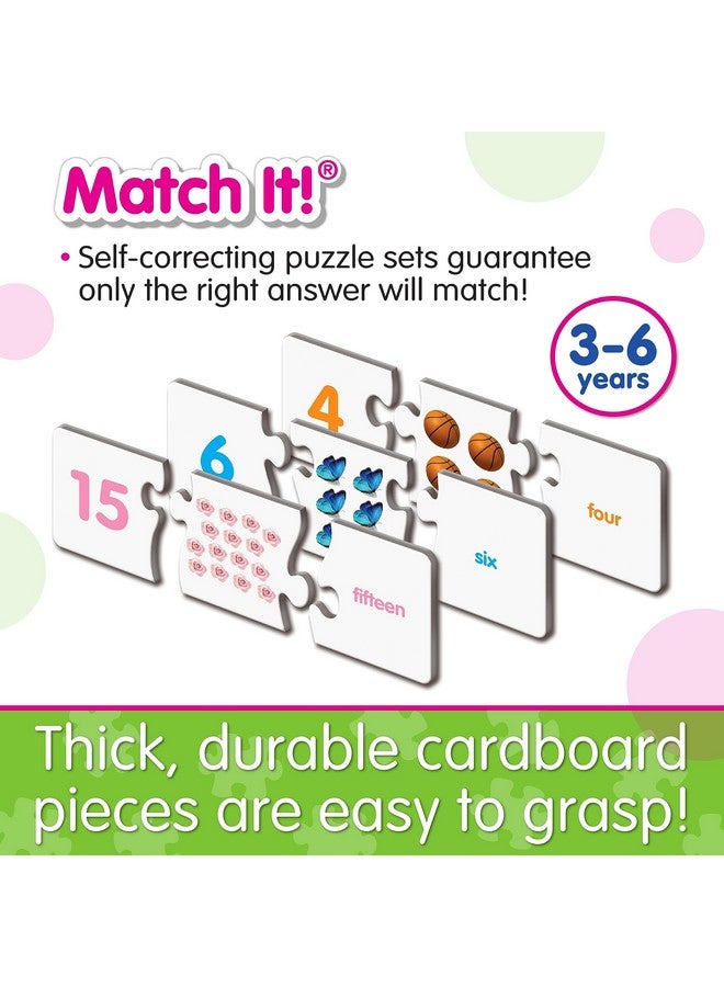 THE LEARNING JOURNEY : Match It! - Numbers - Self-Correcting Number & Counting Puzzles, Multicolor (116432) - Image 3