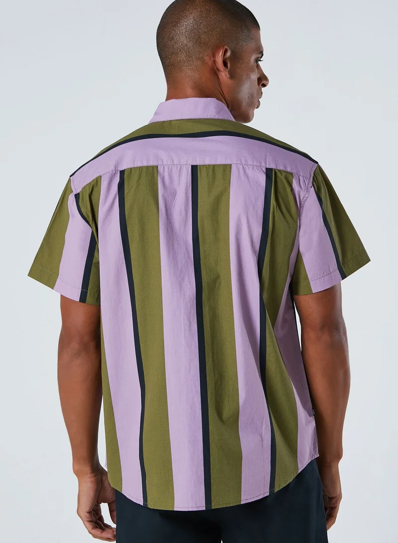 OBEY Shanty Striped Woven Shirt
