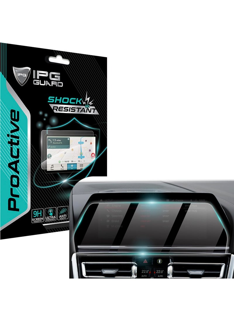IPG 9h Nano Proactive Screen Protector For BMW 8 Series 2018-2023 G14 G15 G16 10.25 Inch Navigation, Smooth Glass Finish, Ultra Sensitive Touch Sensitivity, Shockproof  - Image 5