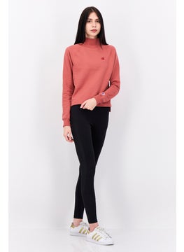 Champion Women Sportswear Fit Long Sleeves Outdoor Sweatshirt, Brown  - Image 3