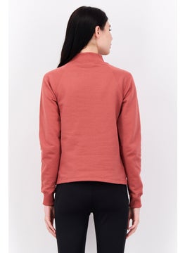 Champion Women Sportswear Fit Long Sleeves Outdoor Sweatshirt, Brown  - Image 4