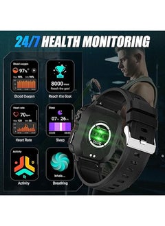General Men's Smart Watch Outdoor Bluetooth Call Rugged Sports Smart Watch QX11 Waterproof Outdoor Sports Smart Watch  - Image 5