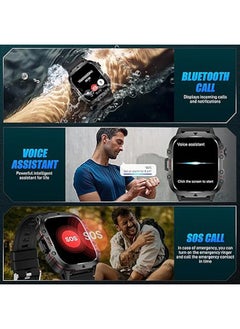 General Men's Smart Watch Outdoor Bluetooth Call Rugged Sports Smart Watch QX11 Waterproof Outdoor Sports Smart Watch  - Image 3