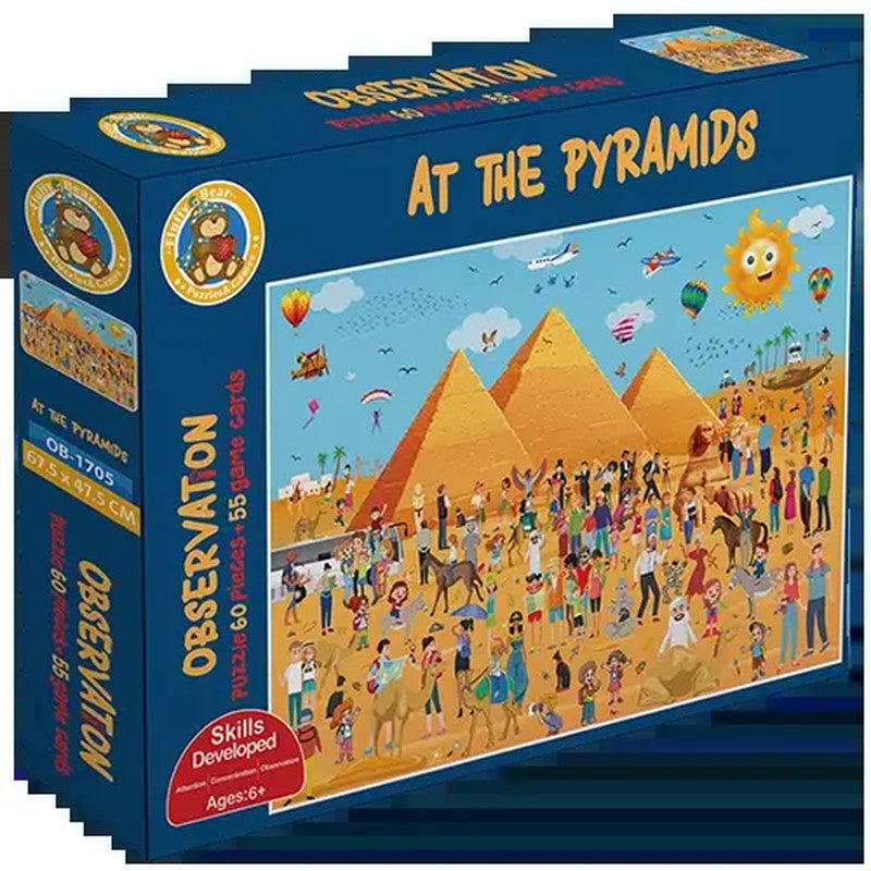 Observation Puzzle& Game – At the Pyramids