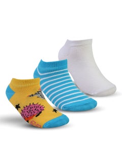 STITCH Kid's Pack of 3 Lycra Long Casual Socks  - Image 1