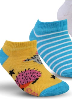 STITCH Kid's Pack of 3 Lycra Long Casual Socks  - Image 3