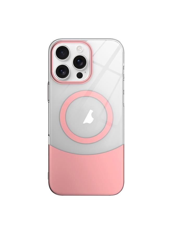 Zaboon Case For iPhone 13 Pro Slim Color Contrast MagSafe PC Transparent Phone Case - Image 1