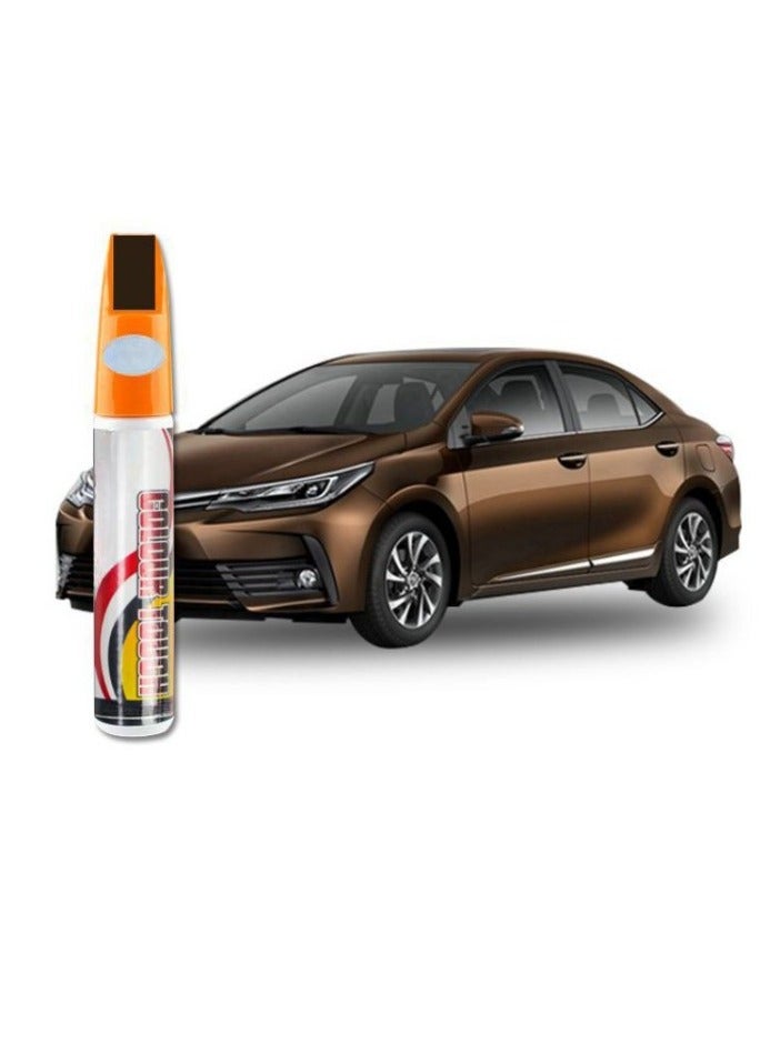 Car Paint Repair Pen, Waterproof Long Lasting Touch Up Paint For Cars, Quick And Easy Car Fill Paint Pen, Anti Rust Automotive Scratch Repair Paint For Covering Scratches, (1pc, Dark Brown) - Image 1