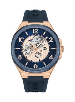 Kenneth Cole New York Analog Gents Watch With Navy Blue Silicone Strap 43mm  - Image 1