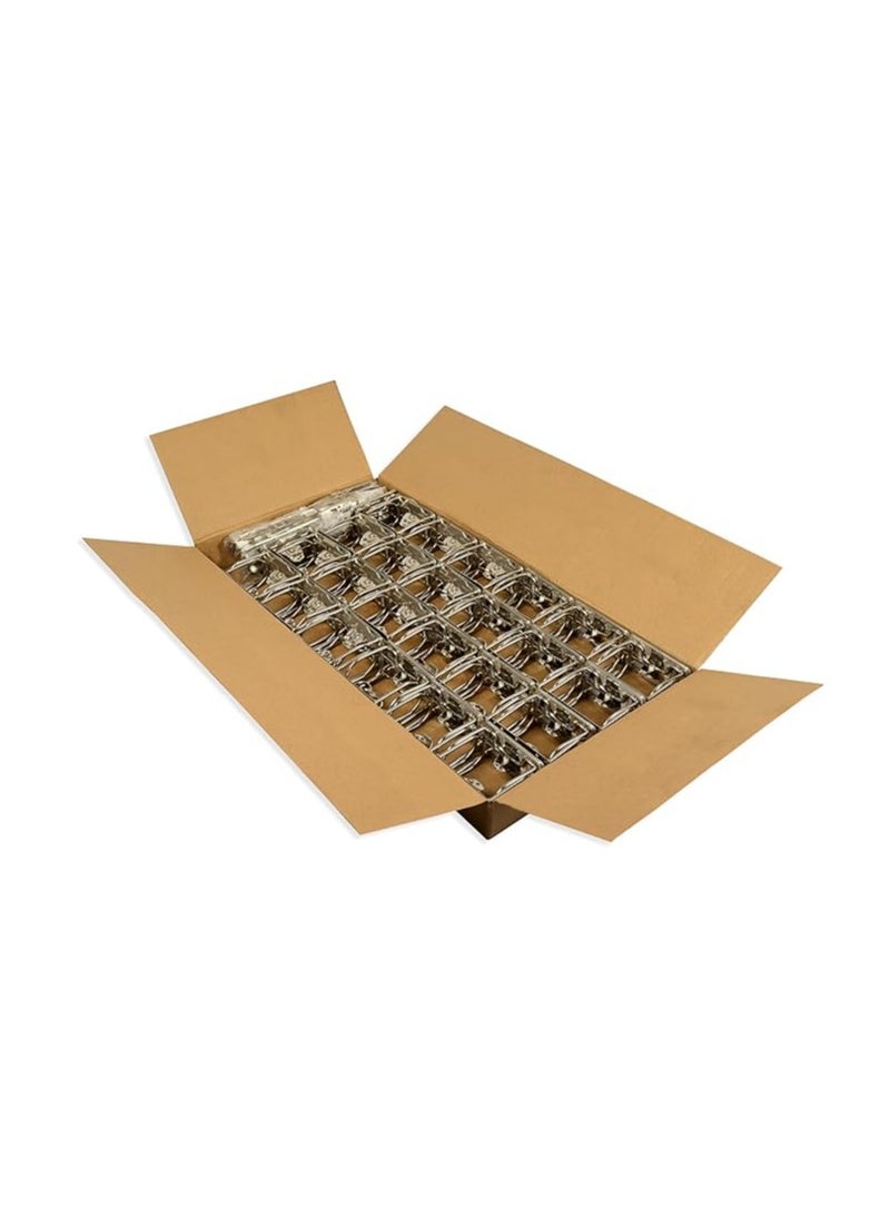 Alba Rado ALBA RADO Box Files, Foolscap Size(210x330mm), 8cm Spine Size, Metal Slide-In Plate Mechanism, Box of 50 Pieces, Black Color  - Image 5