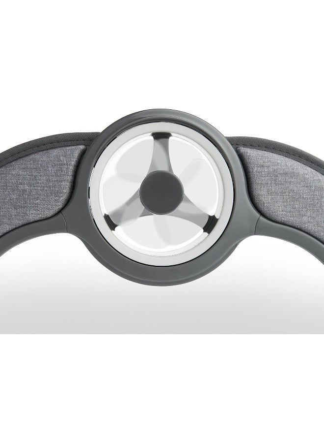 Munchkin® Brica® Breeze Baby in-Sight® Fan Car Mirror, Grey - Image 4