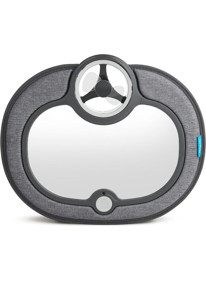 Munchkin® Brica® Breeze Baby in-Sight® Fan Car Mirror, Grey - Image 3