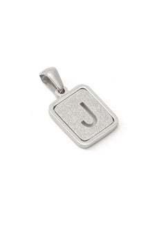 Generic Stylish Stainless Steel Letter Pendant J-Steel 