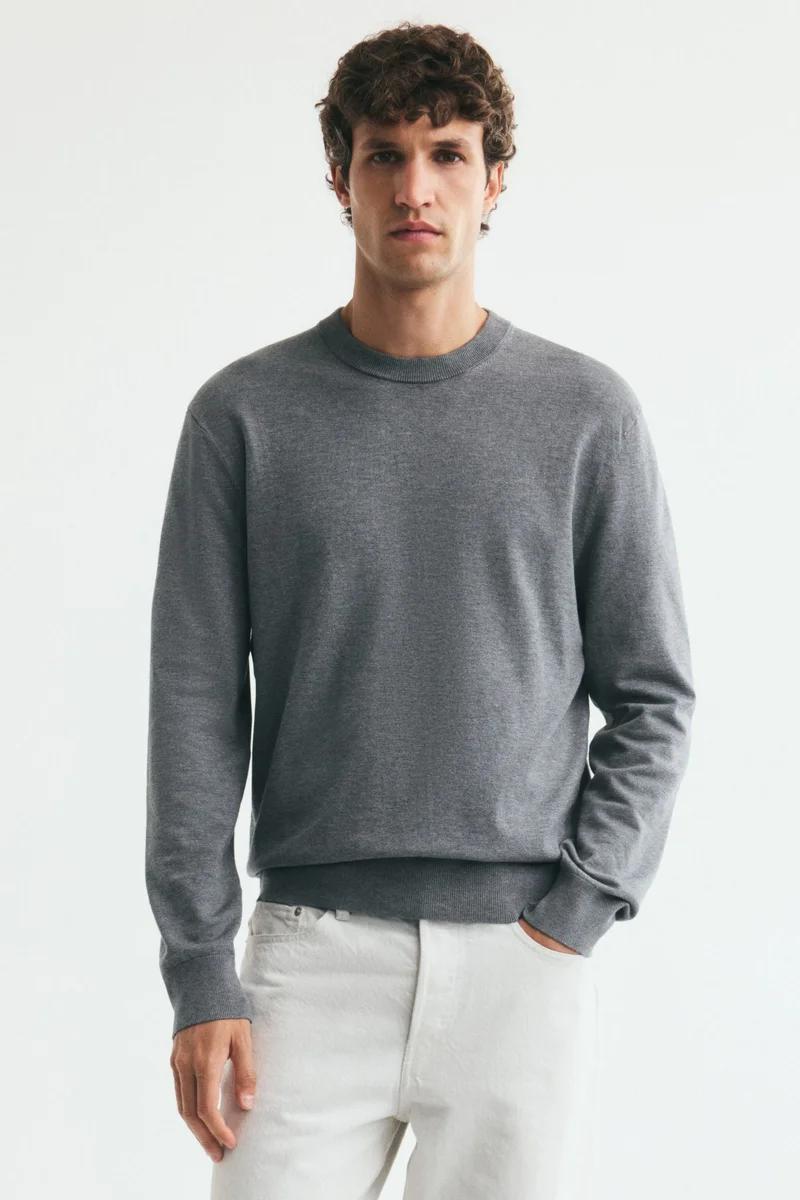 Regular Fit Fine-knit jumper
