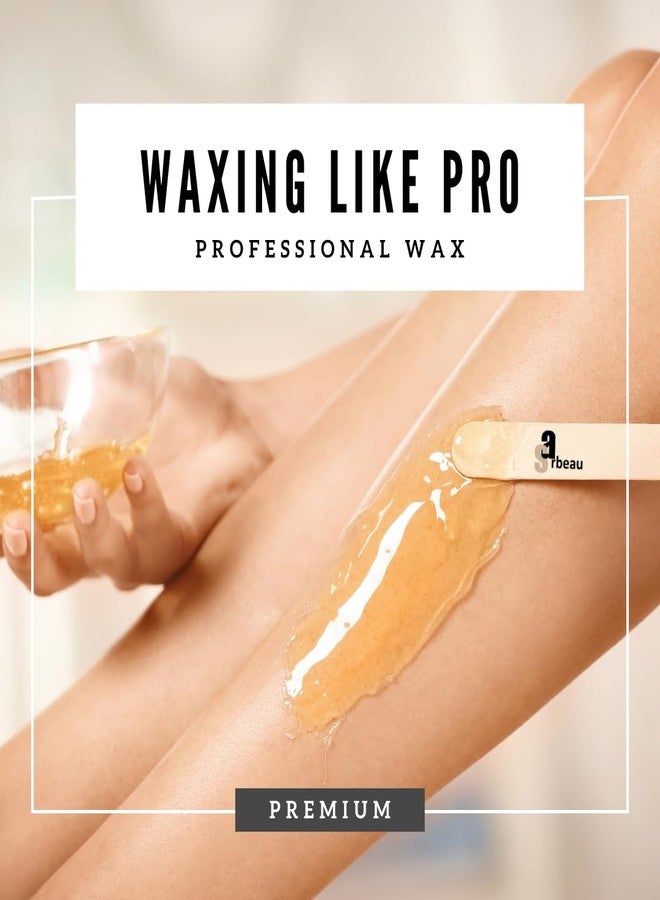 Sarbeau White Chocolate Yellow Hard Wax Beads for Hair Removal | Premium Professional Waxing Beads for Face, Arms, Legs, Underarms, Bikini Line & Full Body | Suitable for Salon Use & At-Home Waxing Needs (100g) - Image 5