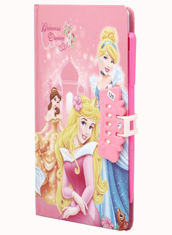 SHREE TECHNESH Beautiful Angel Printed Secret Personal Case Lock Dairy With Uneecorn Pen, Lock Diary For Girls (21 * 14.5 * 3 Cm Size), 55 Pages - Image 4
