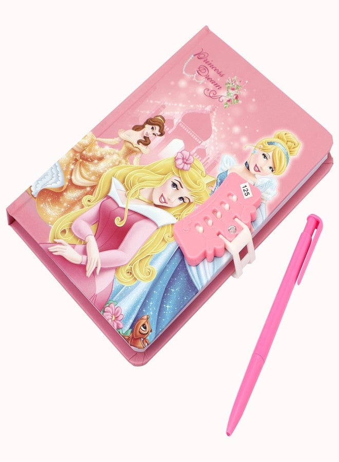 SHREE TECHNESH Beautiful Angel Printed Secret Personal Case Lock Dairy With Uneecorn Pen, Lock Diary For Girls (21 * 14.5 * 3 Cm Size), 55 Pages - Image 2