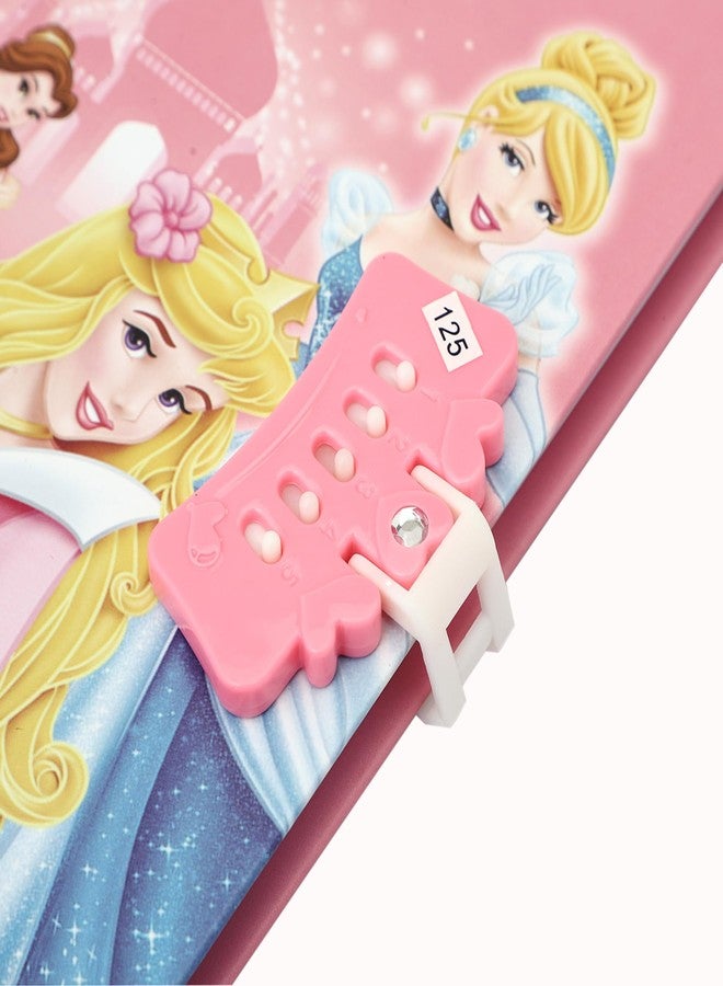 SHREE TECHNESH Beautiful Angel Printed Secret Personal Case Lock Dairy With Uneecorn Pen, Lock Diary For Girls (21 * 14.5 * 3 Cm Size), 55 Pages - Image 3