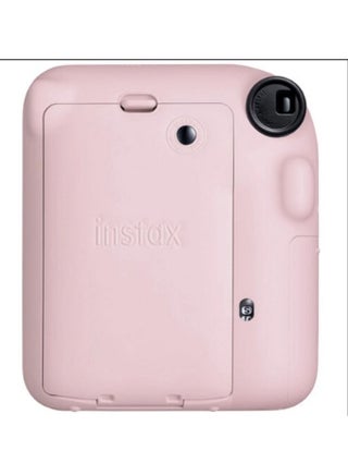 كاميرا Instax Mini 12 للأفلام الفورية مع مجموعة مكونة من 20 فيلمًا باللون الوردي - view 4