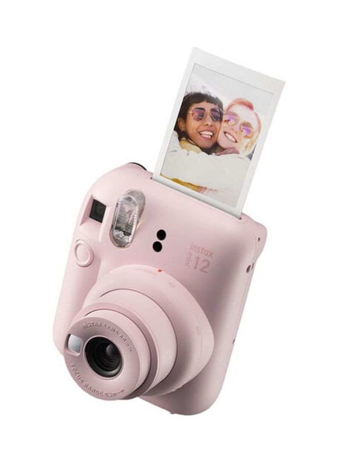 FUJIFILM Instax Mini 12 Instant Film Camera With Pack Of 20 Films Blossom Pink - Image 2