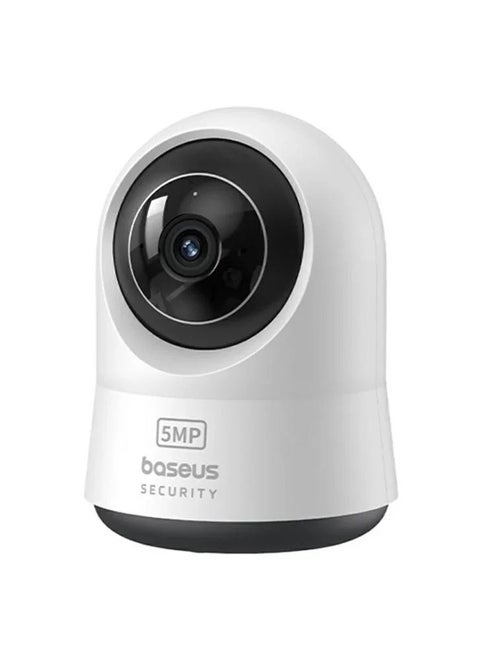 P1 Pro 3K Smart Security Camera - 360° Rotation, 3K HD Resolution, Advanced Night Vision, Motion Detection, Two-Way Audio, Baseus App Support - White