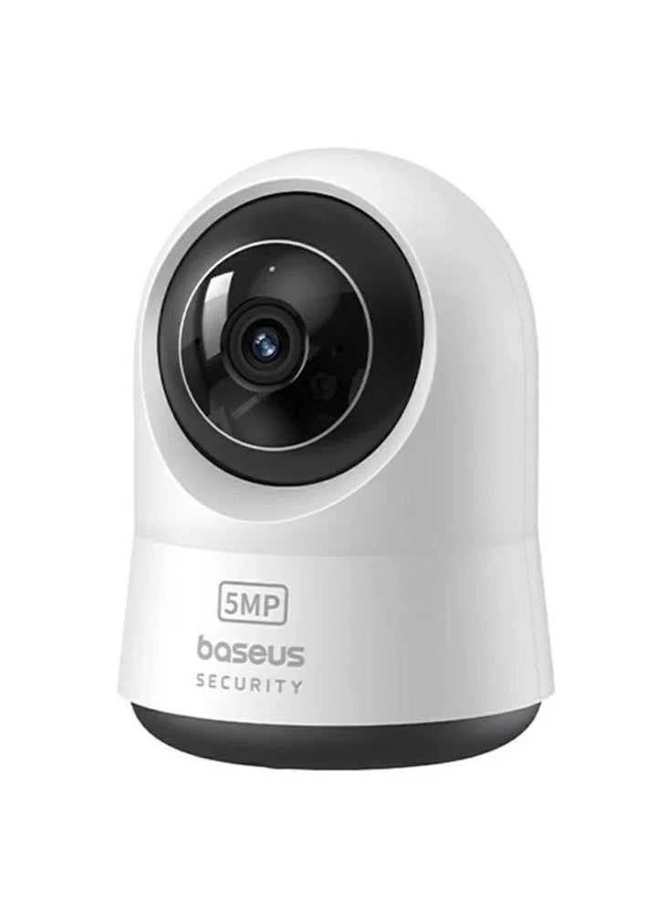 P1 Pro 3K Smart Security Camera - 360° Rotation, 3K HD Resolution, Advanced Night Vision, Motion Detection, Two-Way Audio, Baseus App Support - White