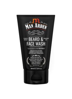 Beard & Face Wash For Men - No Parabens, Sulphate, Silicones - 100Ml