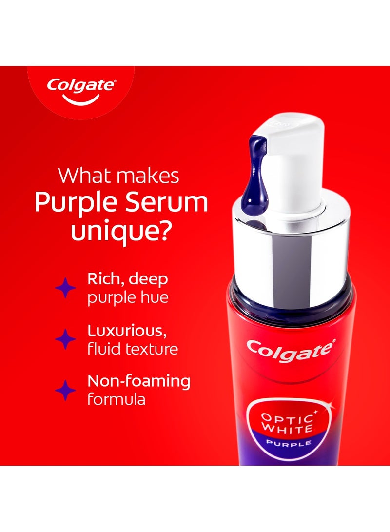 Colgate Optic White Purple Serum 40ml - Image 5